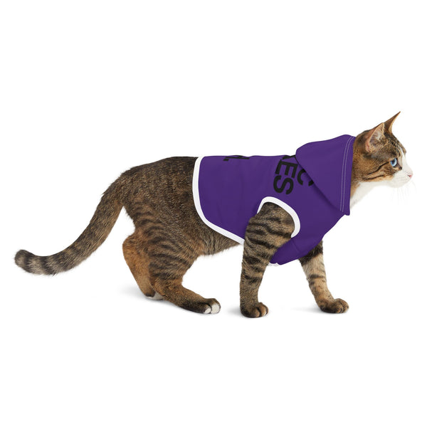 MMMH Pet Hoodie: Purple | Black