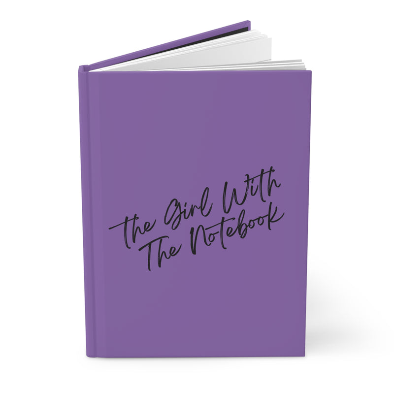 TGWTN Hardcover Journal: Black | Light Purple