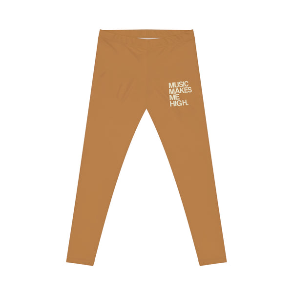 MMMH Leggings: Light Brown | Beige