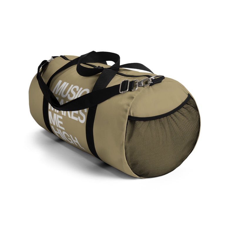 MMMH Duffle Bag: Gold | White