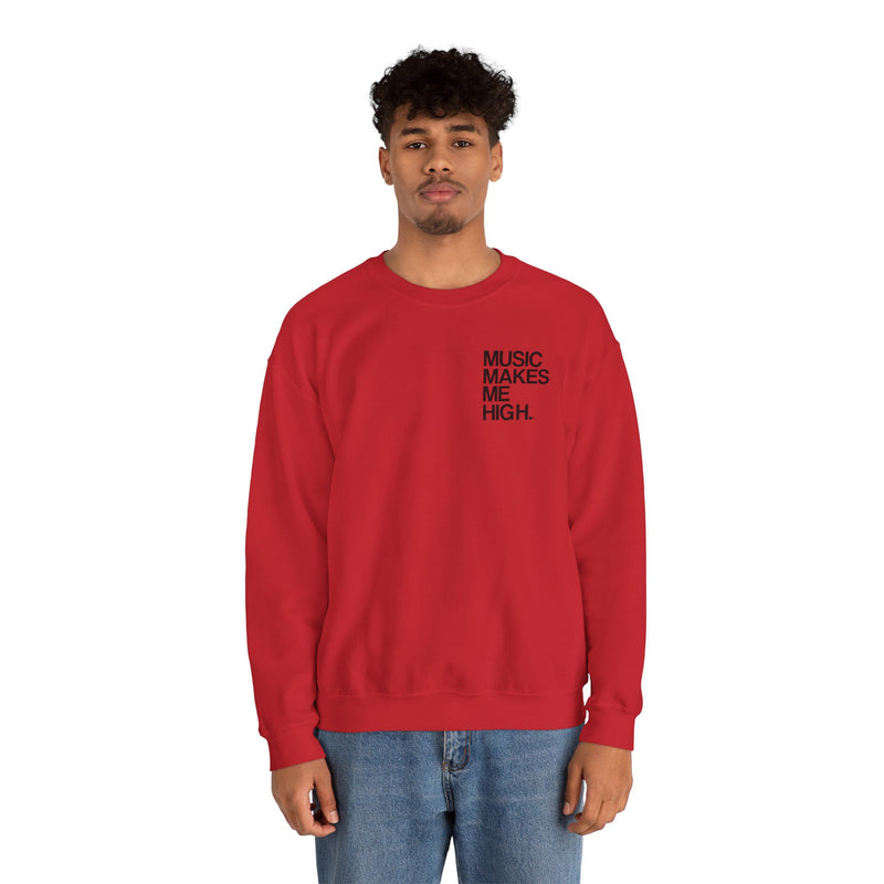 MMMH Unisex Sweatshirt: Red | Black