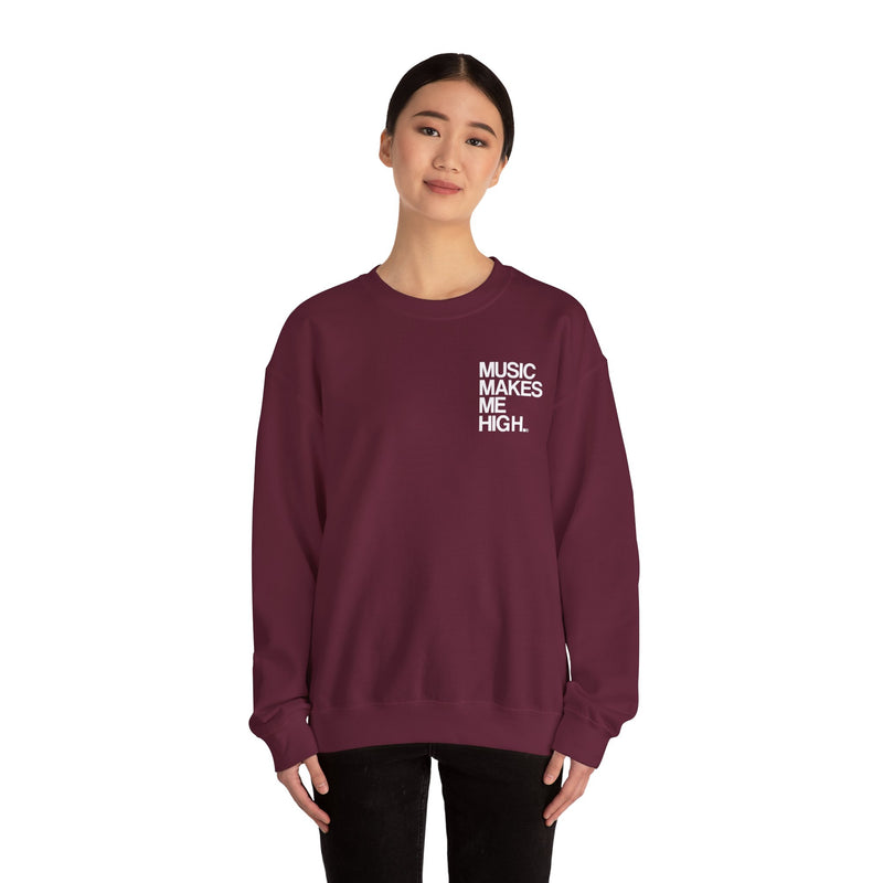 MMMH Unisex Sweatshirt: Maroon | White Lettering