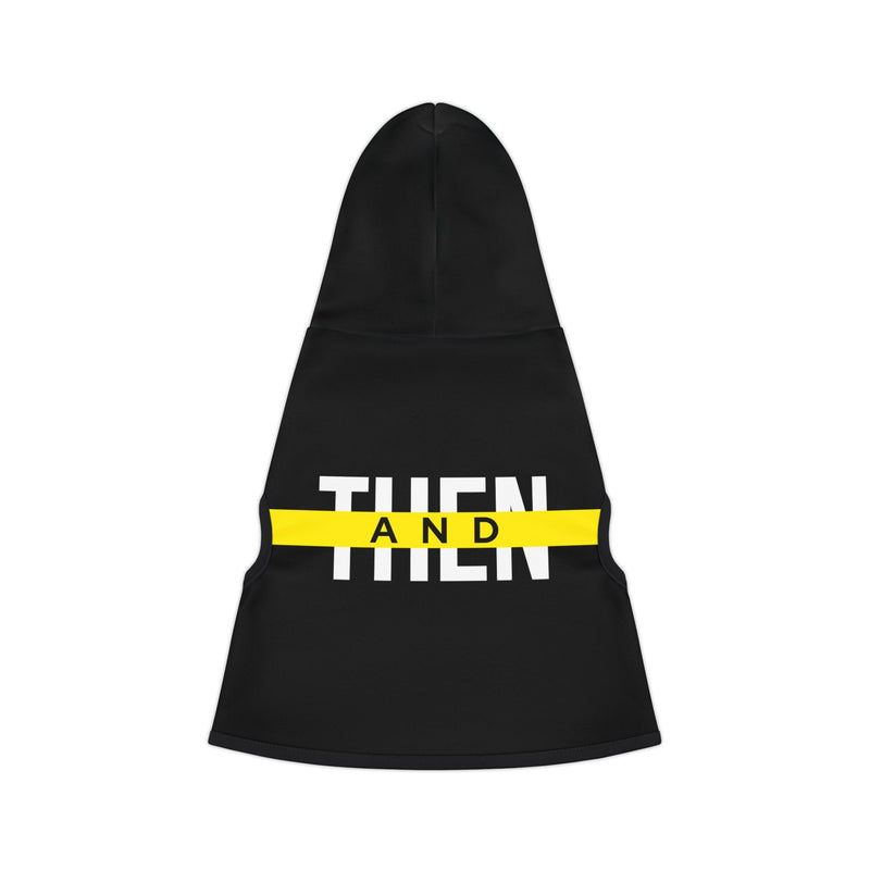 IJTT Pet Hoodie: AT Strike White/Yellow | Black