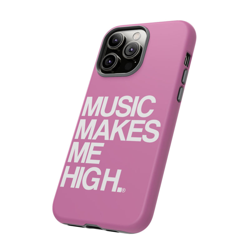 MMMH Classic Phone Case: Light Pink | White