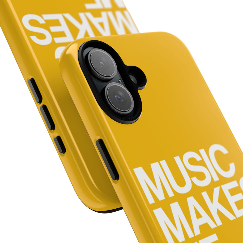 MMMH Classic Phone Case: Yellow | White