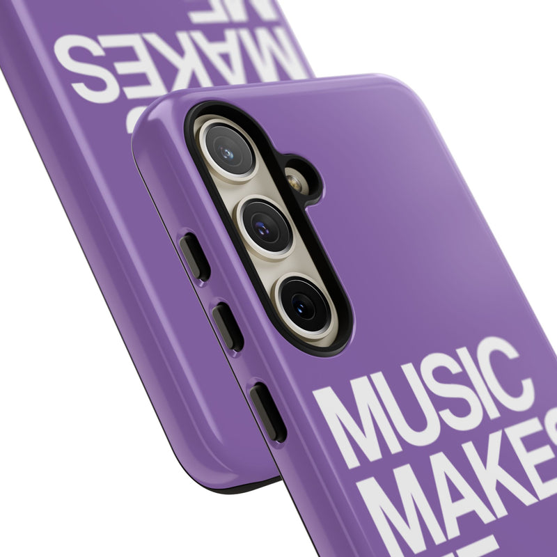 MMMH Classic Phone Case: Light Purple | White