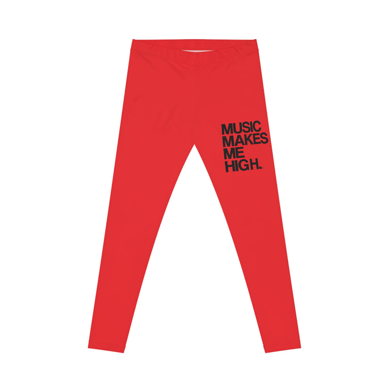 MMMH Leggings: Red | Black