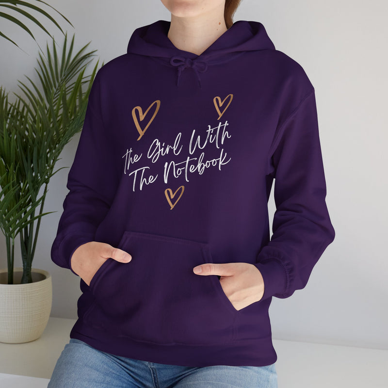 TGWTN Unisex Hoodie: Brown/White | Purple