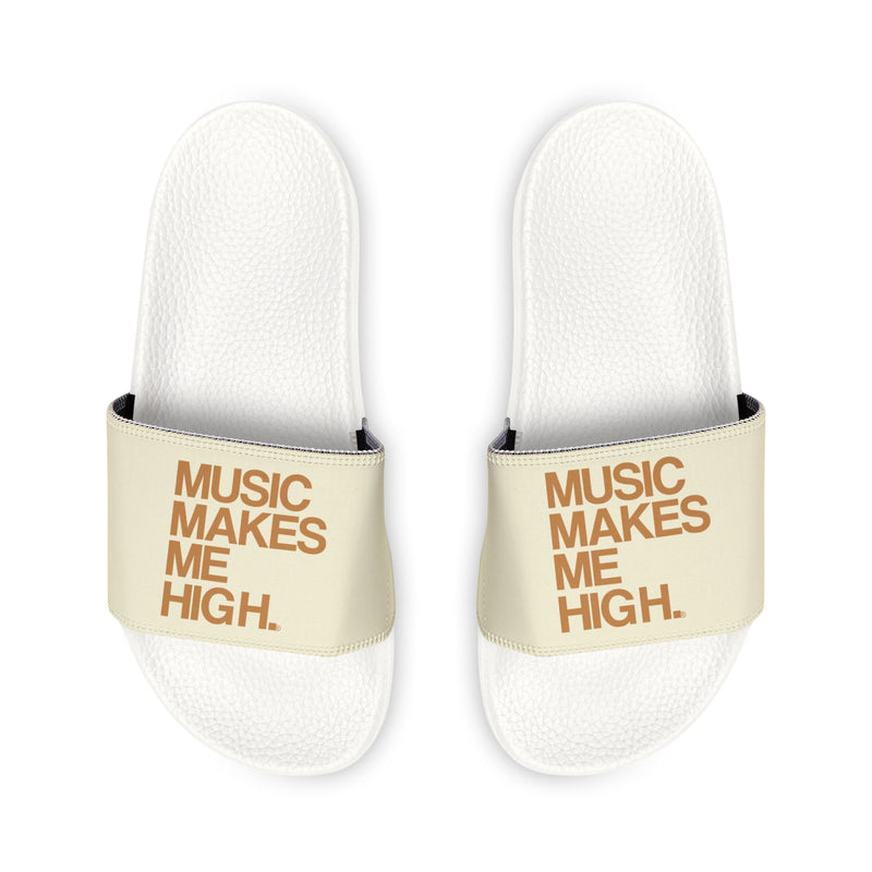 MMMH Unisex Sandals: Beige/White | Light Brown