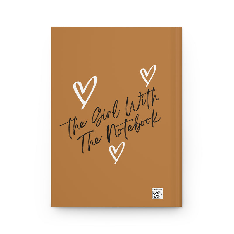 TGWTN Hardcover Journal: White/Black | Light Brown