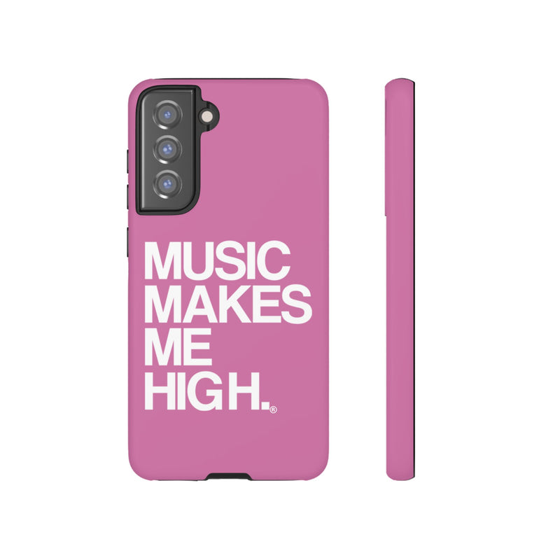 MMMH Classic Phone Case: Light Pink | White