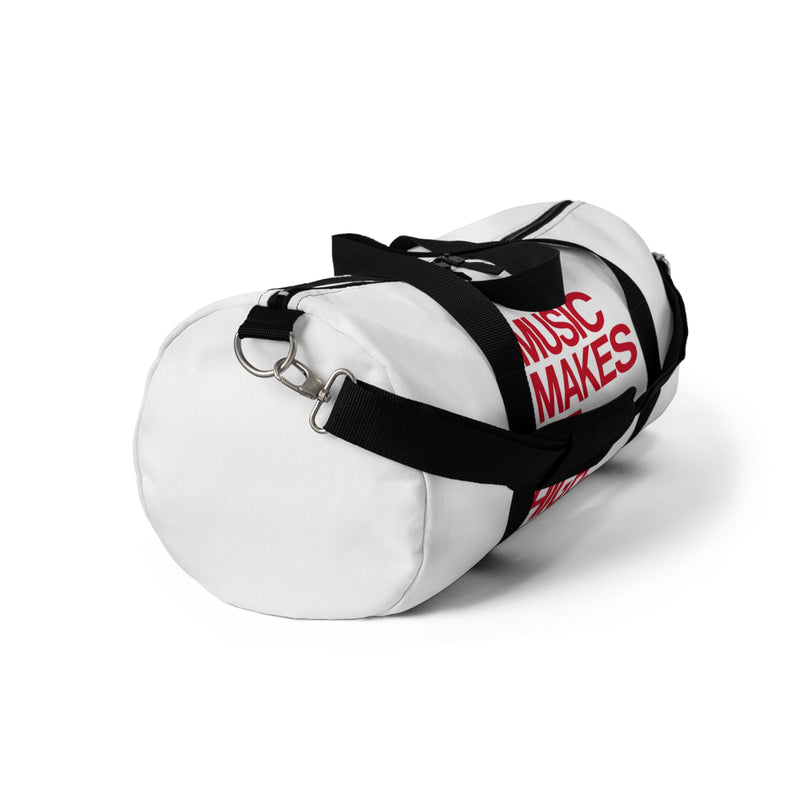 MMMH Duffel Bag: White | Red