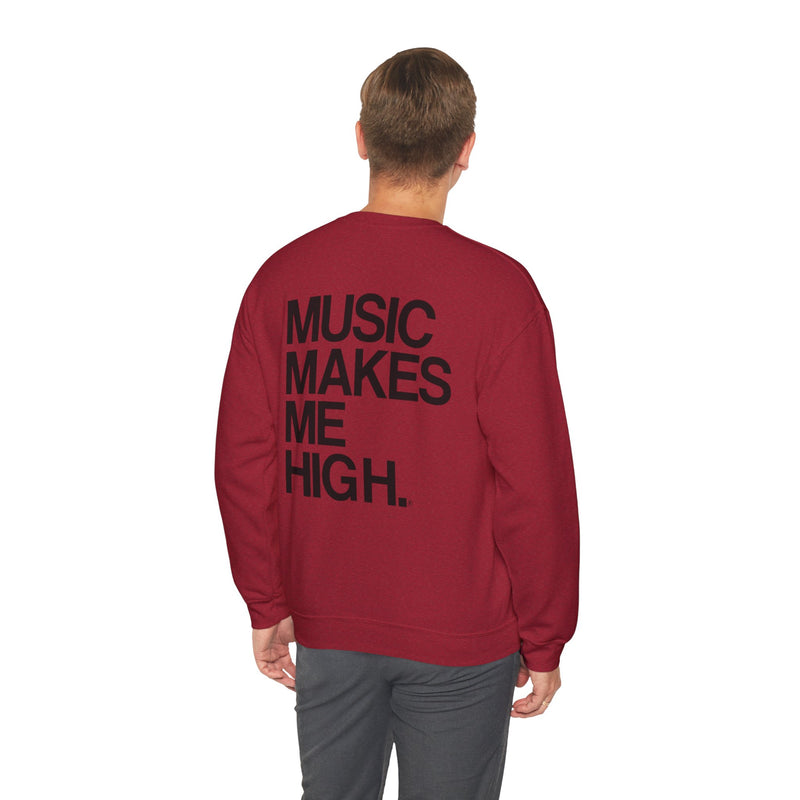 MMMH Unisex Sweatshirt: Antique Cherry Red  | Black