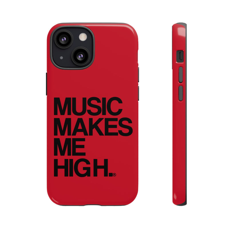 MMMH Classic Phone Case: Dark Red | Black