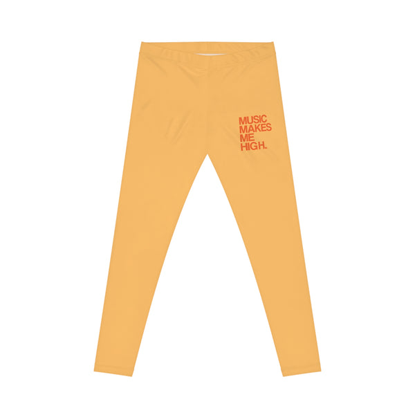 MMMH Leggings: Light Orange | Orange