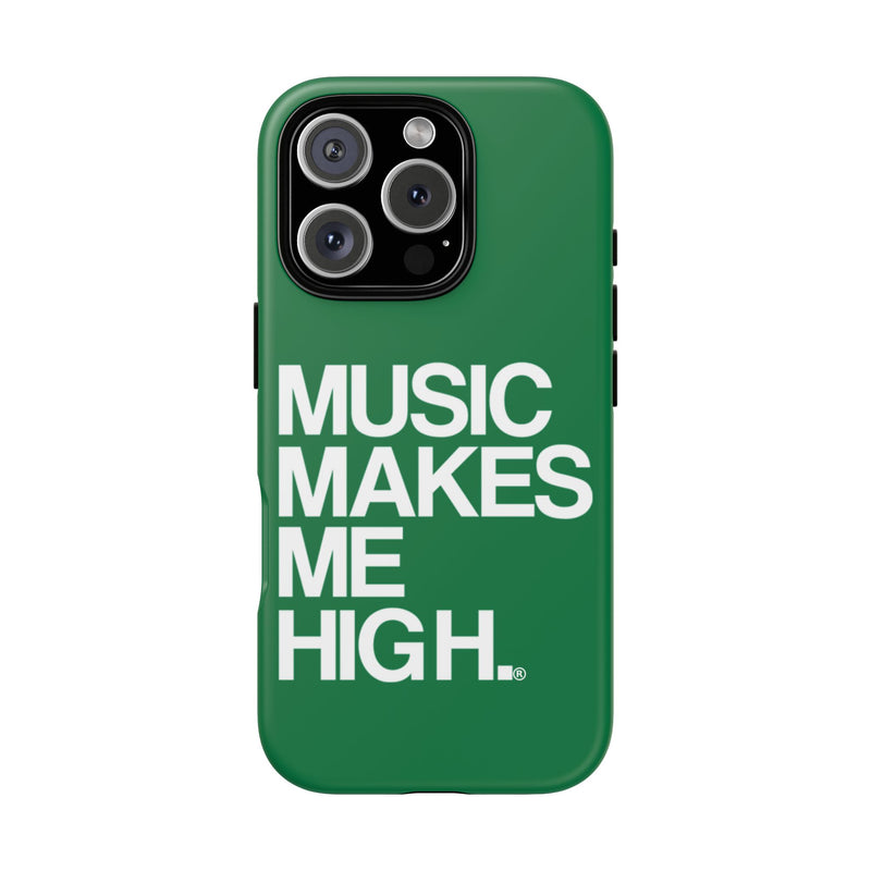 MMMH Classic Phone Case: Dark Green | White