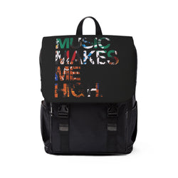 MMMH Backpack: Black | Graffiti