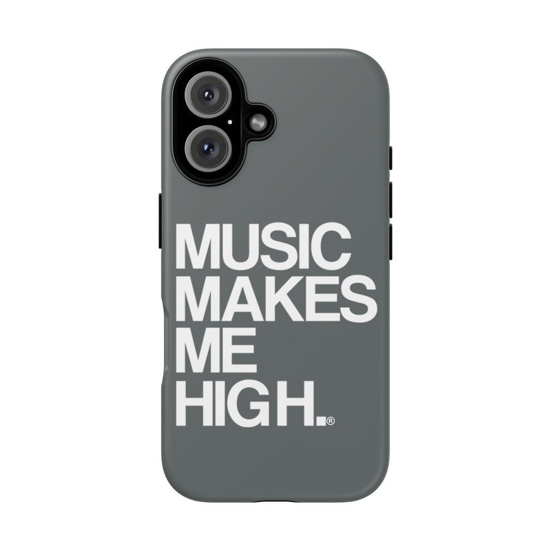 MMMH Classic Phone Case: Dark Grey | White