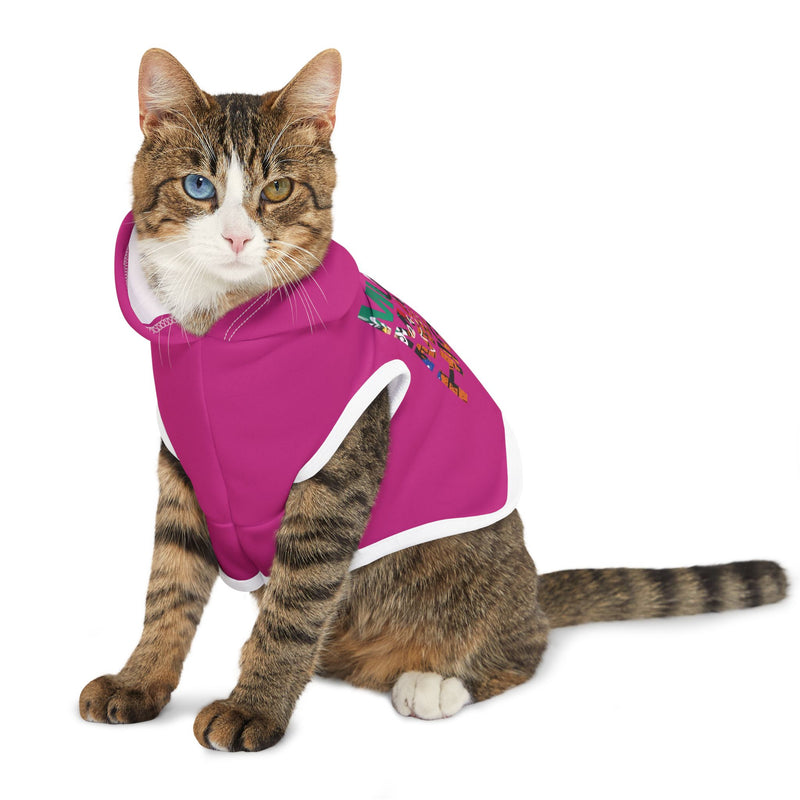 MMMH Pet Hoodie: Pink | Graffiti