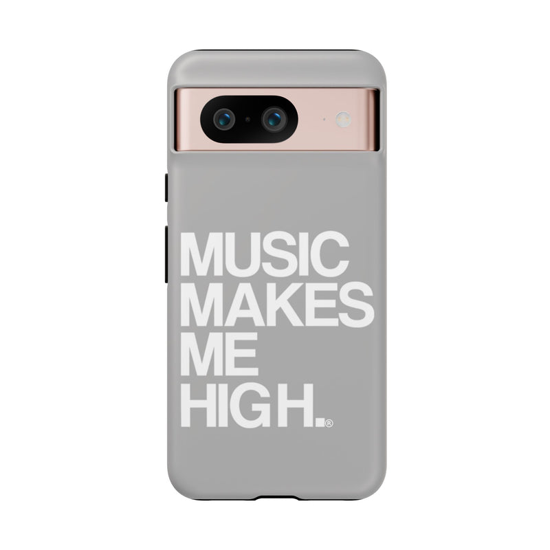 MMMH Classic Phone Case: Light Grey | White