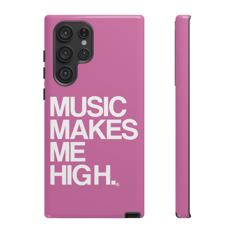 MMMH Classic Phone Case: Light Pink | White