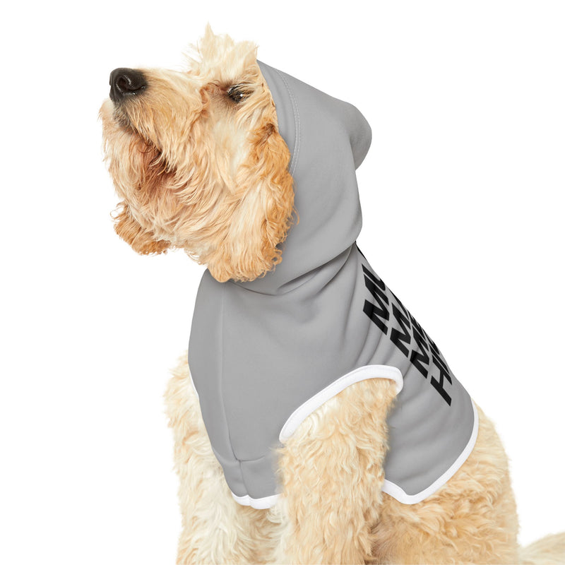 MMMH Pet Hoodie: Light Grey | Black