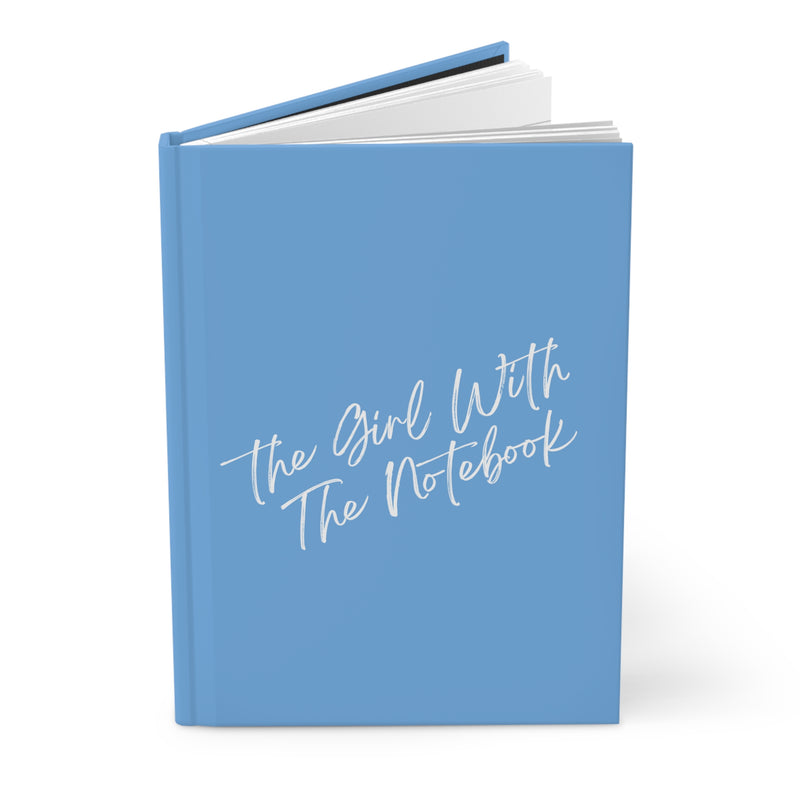 TGWTN Hardcover Journal: White | Light Blue