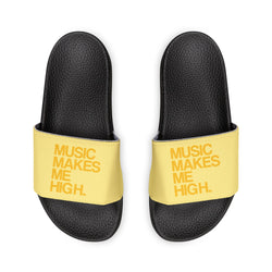 MMMH Unisex Sandals: Light Yellow/Black | Yellow