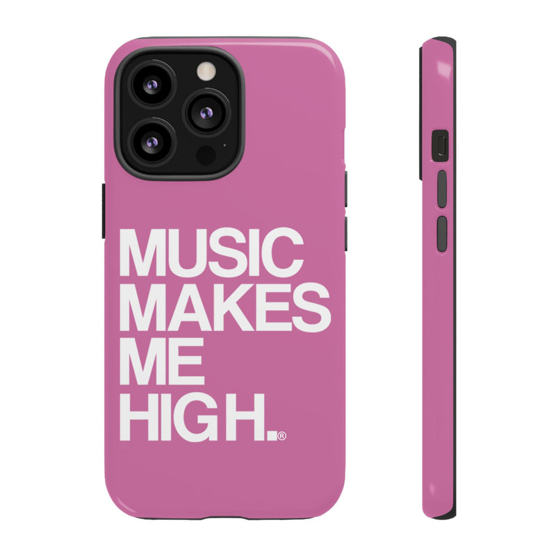 MMMH Classic Phone Case: Light Pink | White