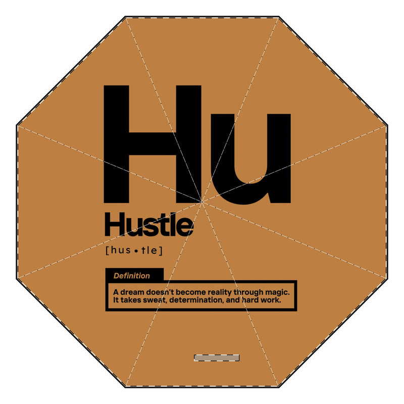 NOVL Umbrella: Hustle Black | Light Brown