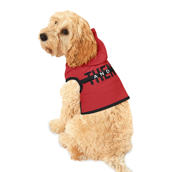 IJTT Pet Hoodie: AT Strike Black | Red