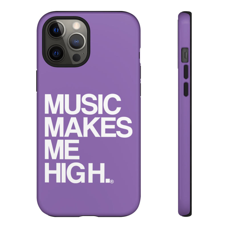 MMMH Classic Phone Case: Light Purple | White