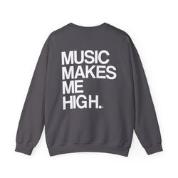 MMMH Unisex Sweatshirt: Charcoal | White Lettering