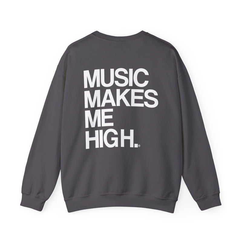 MMMH Unisex Sweatshirt: Charcoal | White