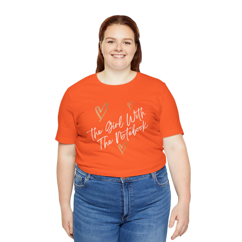 TGWTN Unisex T-Shirt: Brown/White | Orange