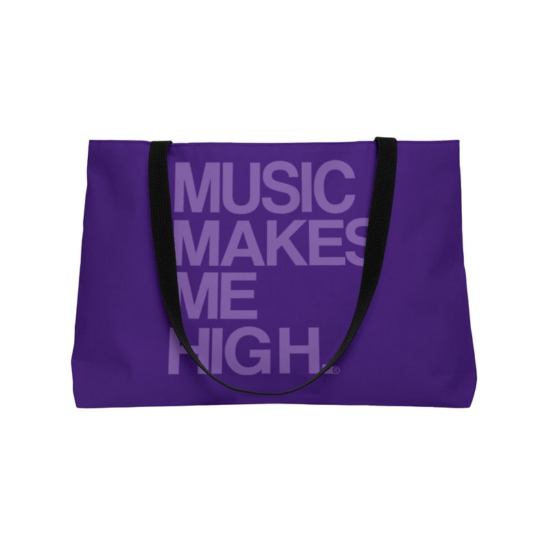 MMMH Weekender Bag (Black Handle): Purple | Light Purple