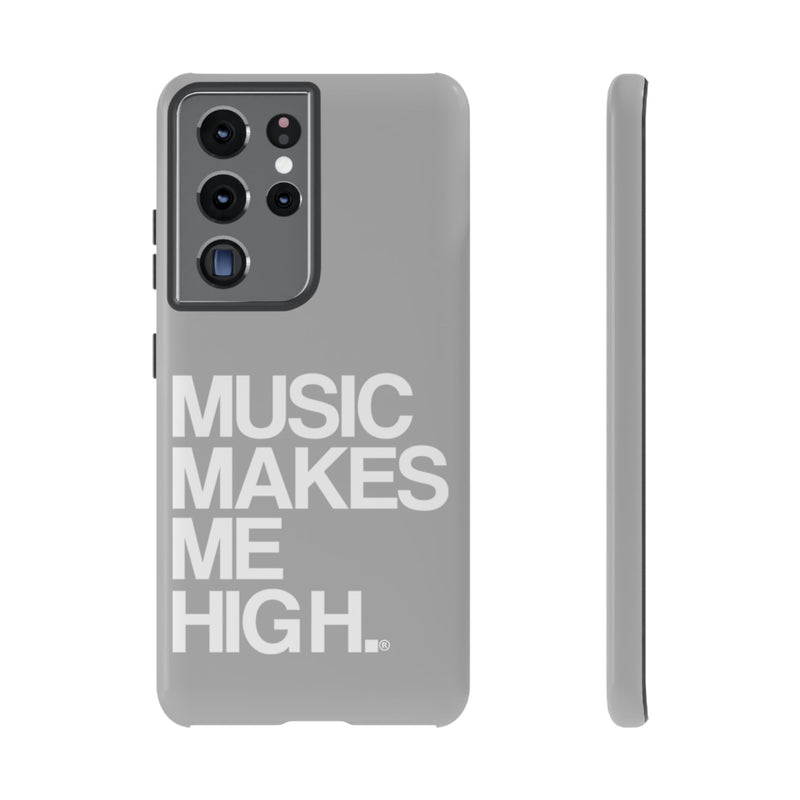 MMMH Classic Phone Case: Light Grey | White