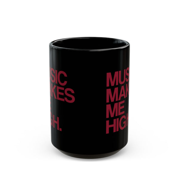 MMMH Black Mug: Cardinal Red