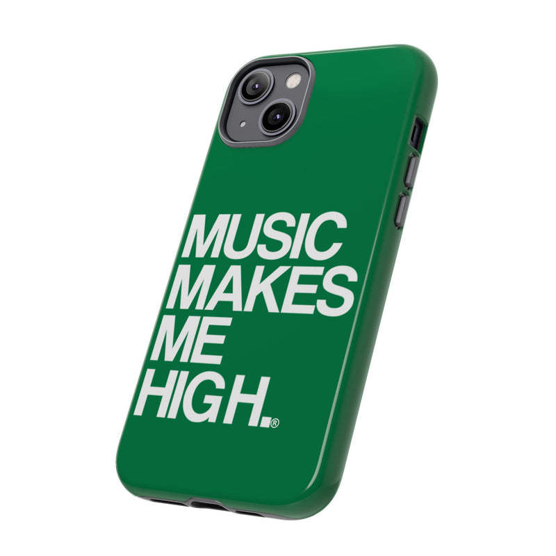 MMMH Classic Phone Case: Dark Green | White