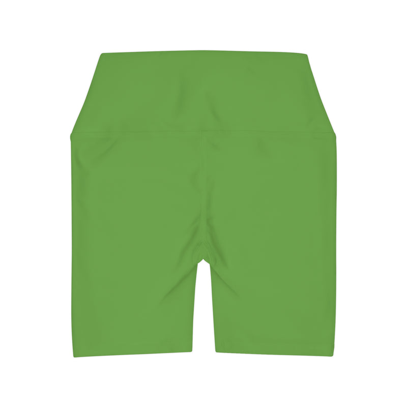 MMMH Yoga Shorts: Light Green | Green