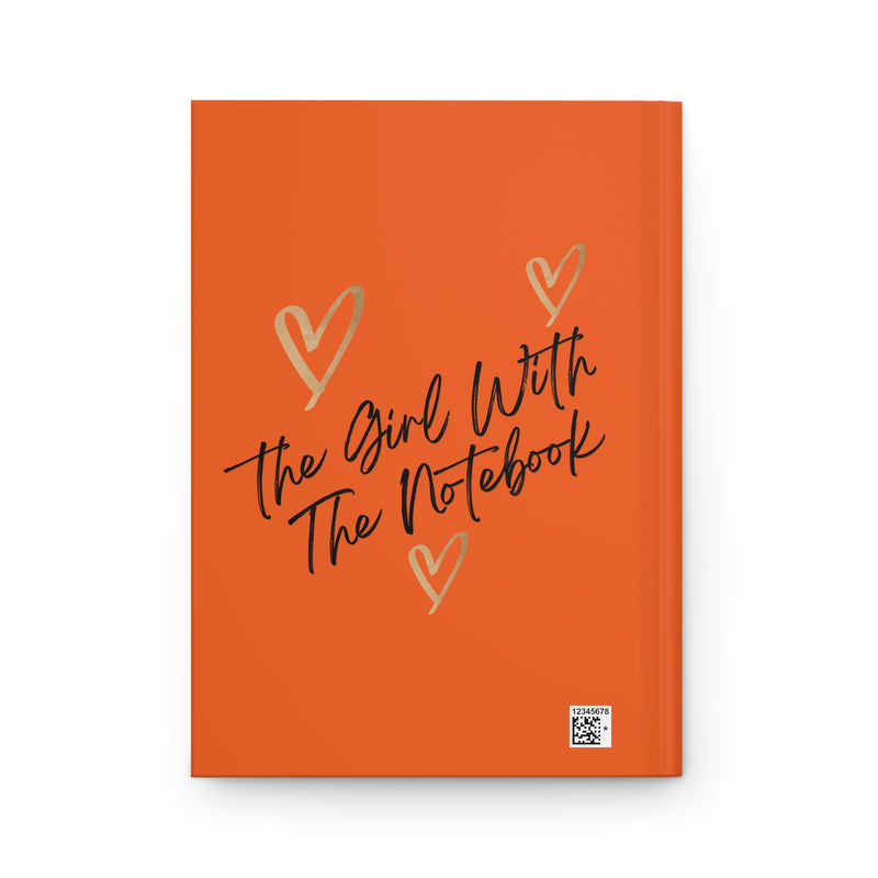 TGWTN Hardcover Journal: Brown/Black | Orange