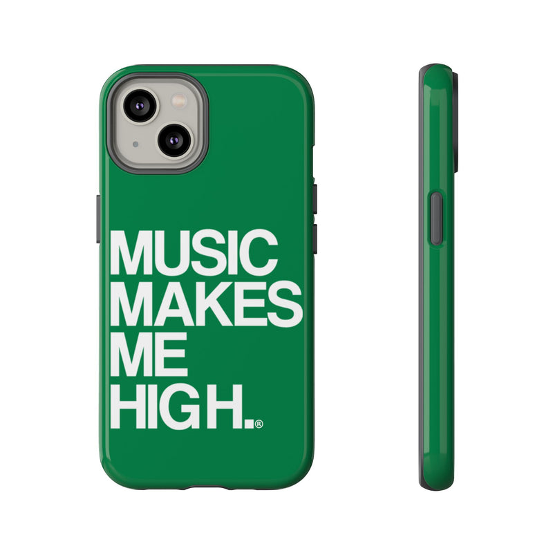 MMMH Classic Phone Case: Dark Green | White