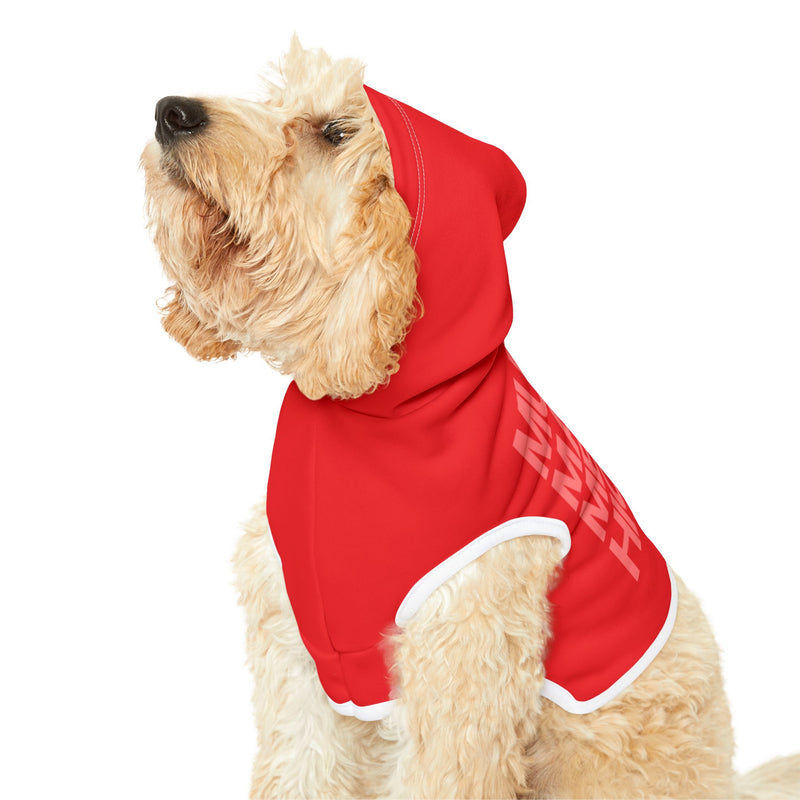 MMMH Pet Hoodie: Red | Light Red