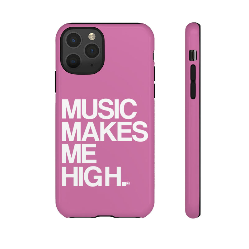 MMMH Classic Phone Case: Light Pink | White