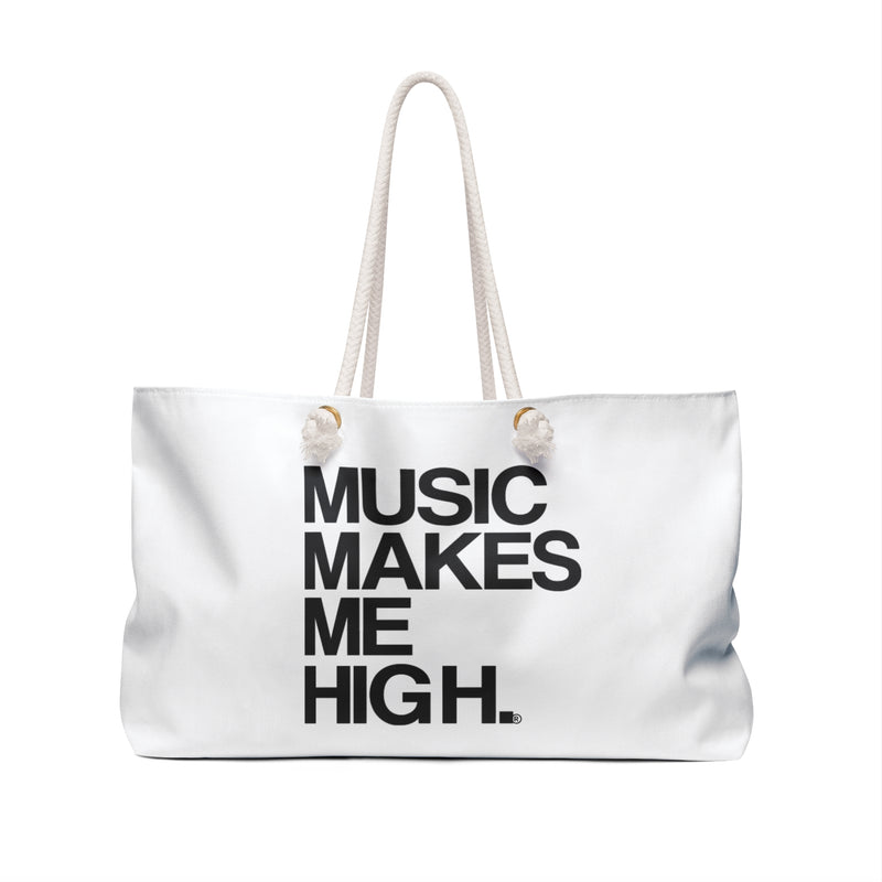 MMMH Weekender Bag (Rope Handle): White | Black