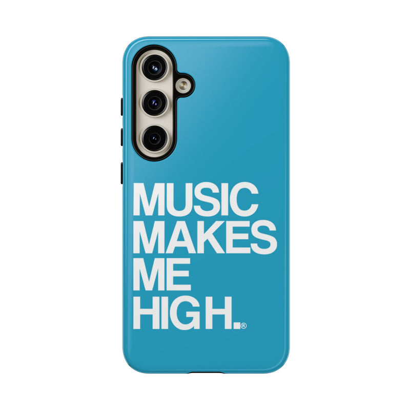 MMMH Classic Phone Case: Turquoise | White