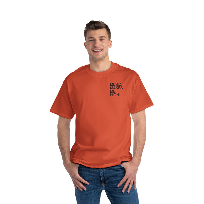 MMMH Unisex T-Shirt: Orange | Black Letters