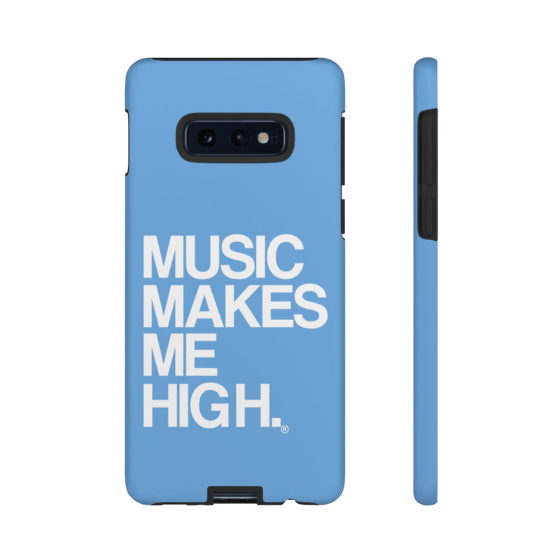 MMMH Classic Phone Case: Light Blue | White