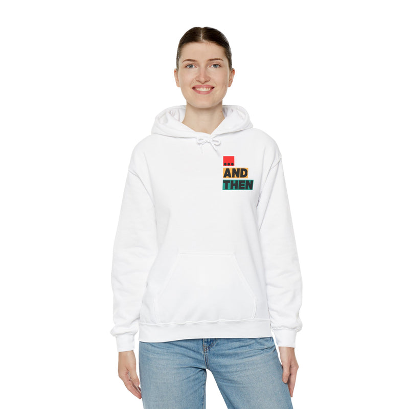 IJTT Unisex Hoodie: AT Block Multi/Black | White