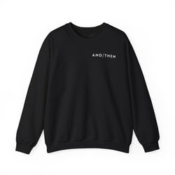 IJTT Unisex Sweatshirt: AT Slash White | Black